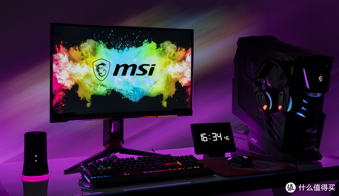 自组msi RGB全家桶桌面