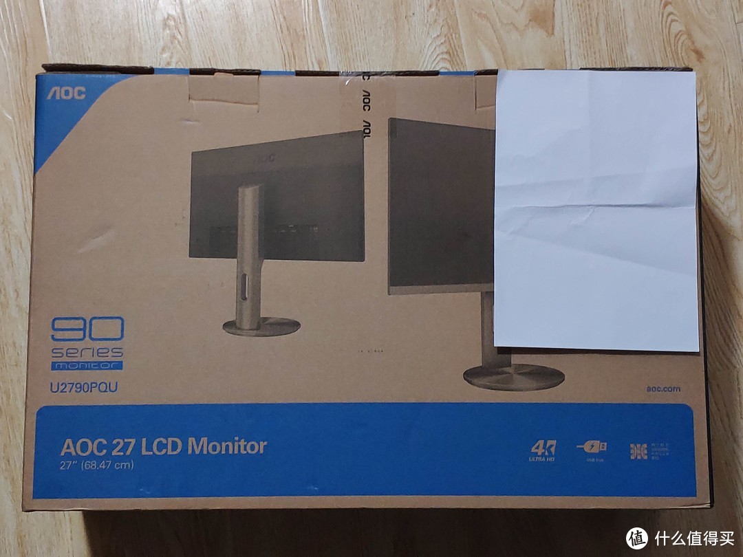 蛋子佛系晒单简评—4K，真香之AOC U2790PQU首晒