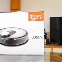 浦桑尼克LDS M6扫地机器人外观展示(机身|按键|指示灯|轮子)