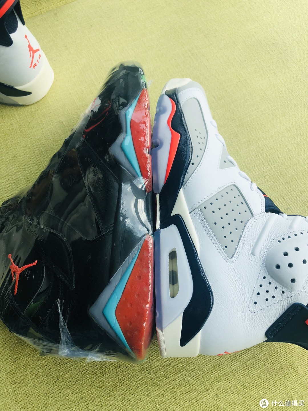 这做旧的氧化黄，没想到上脚还挺好看—AIR JORDAN 6 手稿