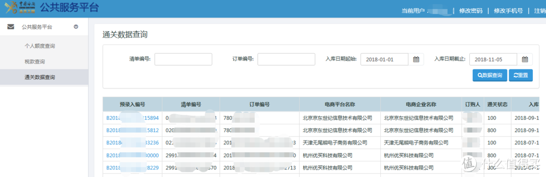 通过注册后的内部系统，可以看到，通过数据查询，就是你购买的订单，以及订单产生的金额。