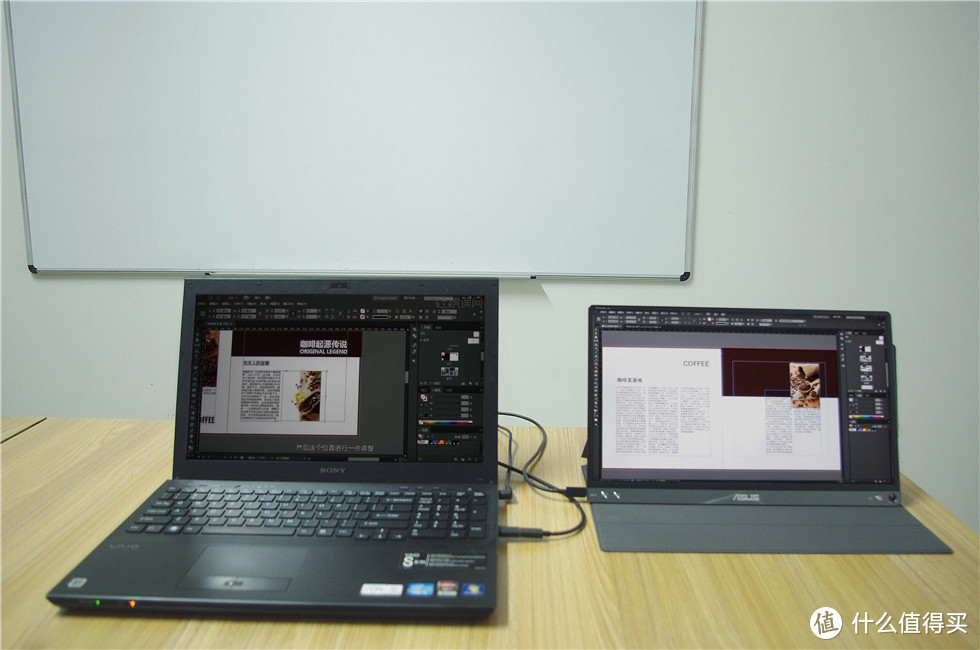 笔记本也要便携移动双屏生产力工具—ASUS 华硕 MB16AP USB显示器