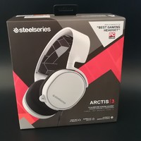 赛睿Arctis 3游戏耳机外观展示(头梁|耳罩|滚轮|接口)