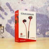 金士顿云雀 Cloud Earbuds入耳式耳机外观展示(耳线|外壳|耳塞|标识)