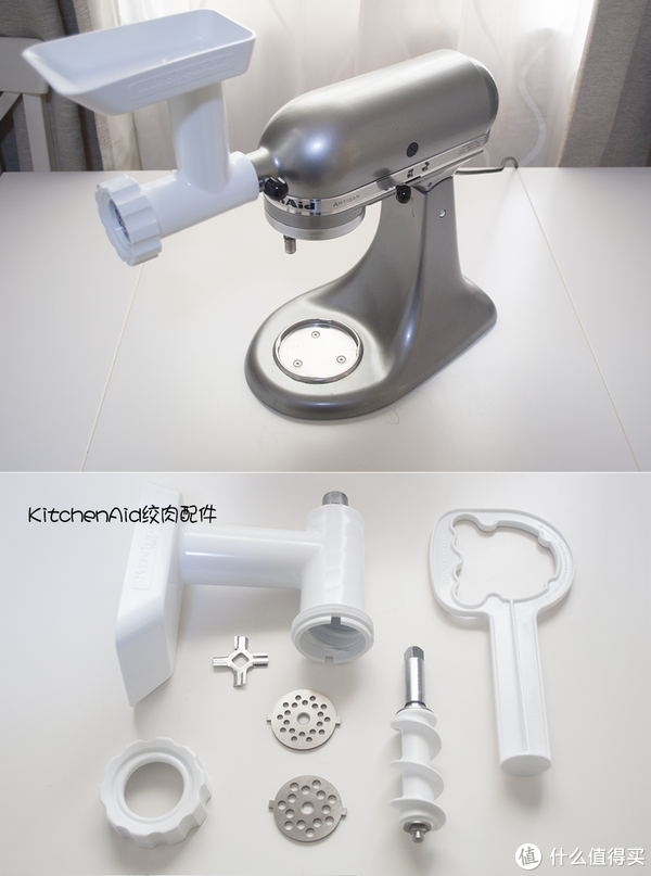 kitchenAid的配件都很贵，绞肉配件350，双十一送珐琅锅还是非常划算的