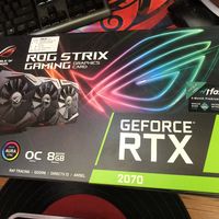 华硕猛禽 ROG-STRIX-GeForce RTX2070-O8G-GAMING显卡使用总结(热管|背板|接口)