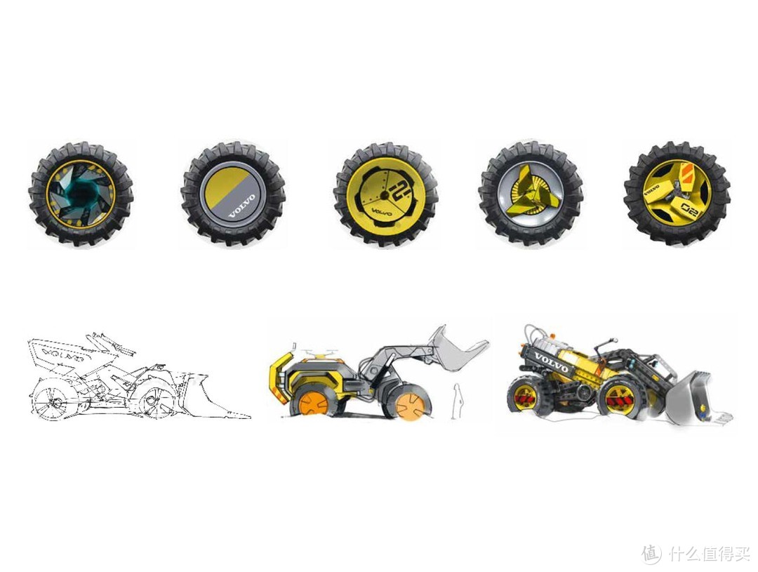 LEGO 乐高 拼拼乐 篇176：未来与现代的结合：42081 沃尔沃 ZEUX 概念式装载机