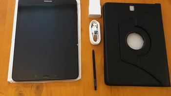 三星Galaxy Tab S3 平板电外观展示(配件|厚度|重量|保护膜)