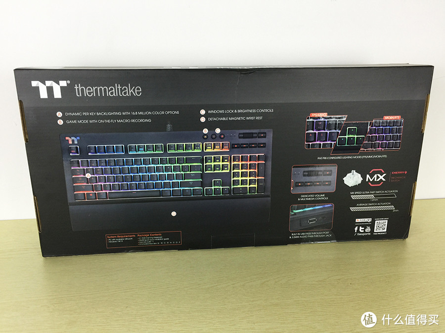 Thermaltake星脉X1 RGB机械键盘浅解