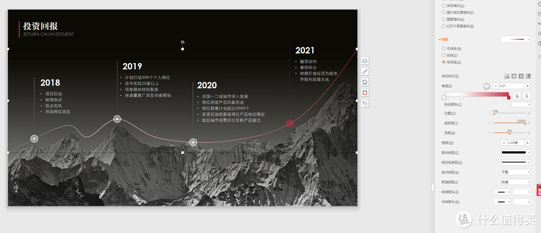 成就高级PPT质感—如何用好渐变和透明度