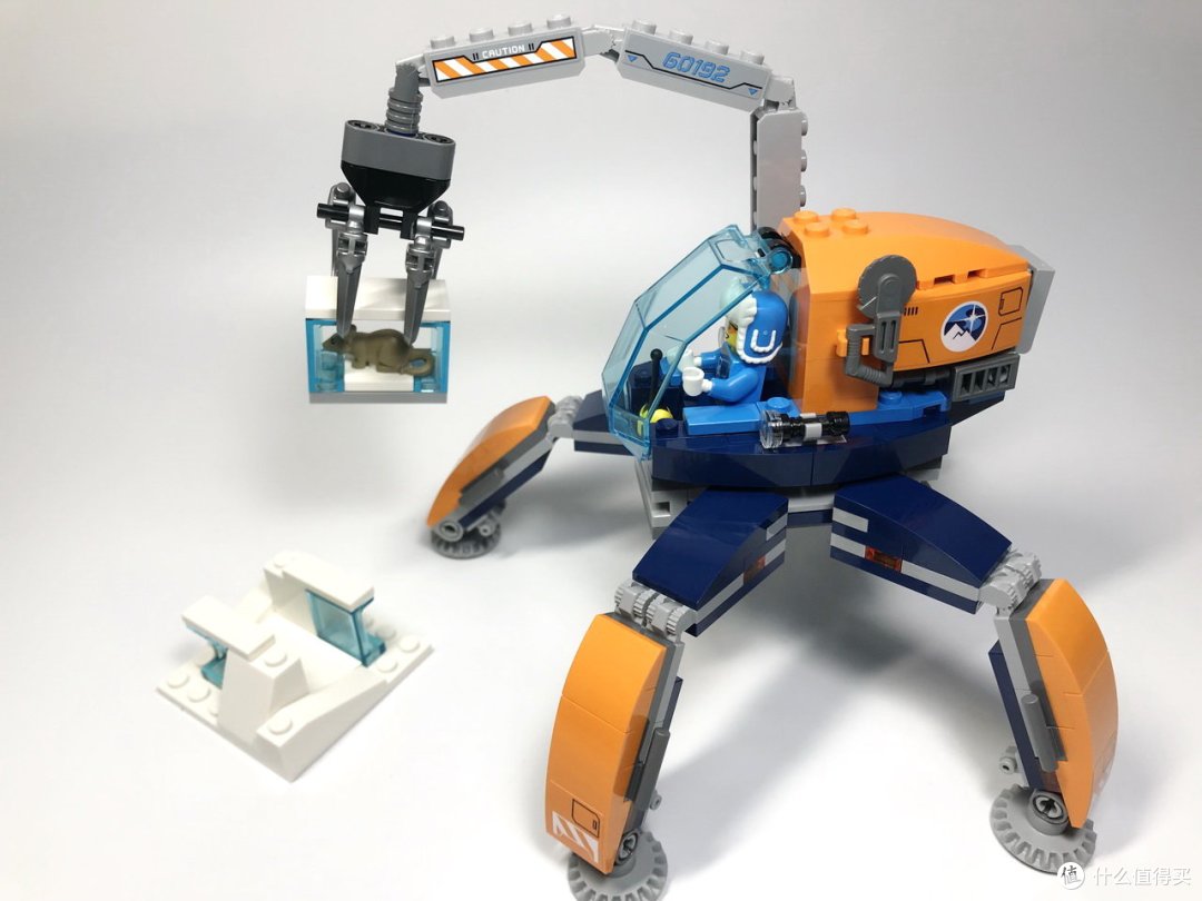 lego乐高拼拼乐篇179城市组系列60192极地冰雪履带机