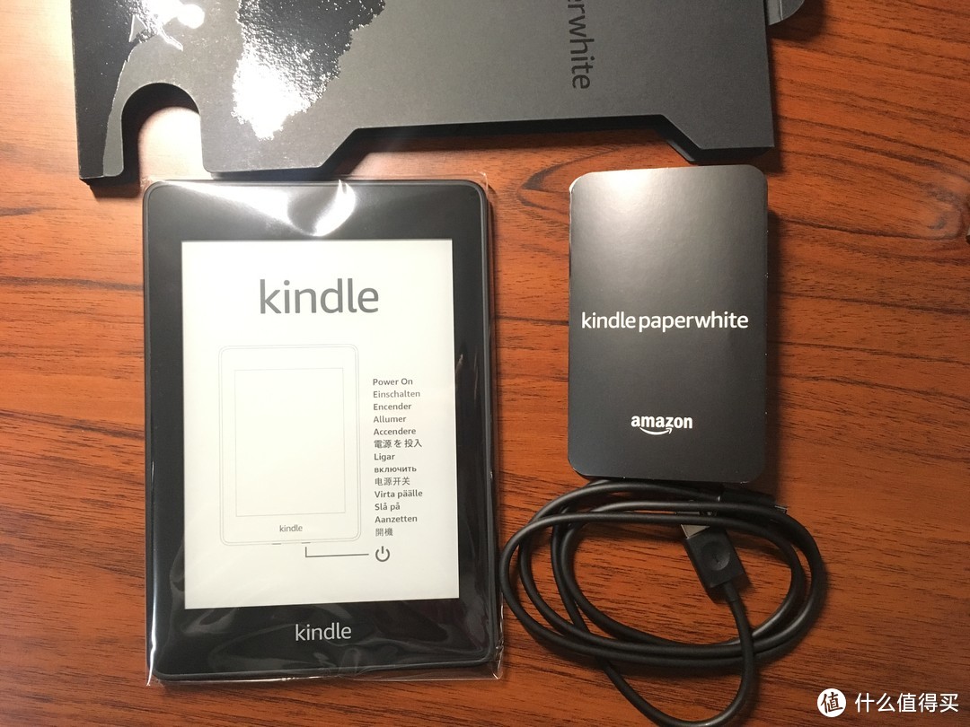 kindle paperwhite开箱