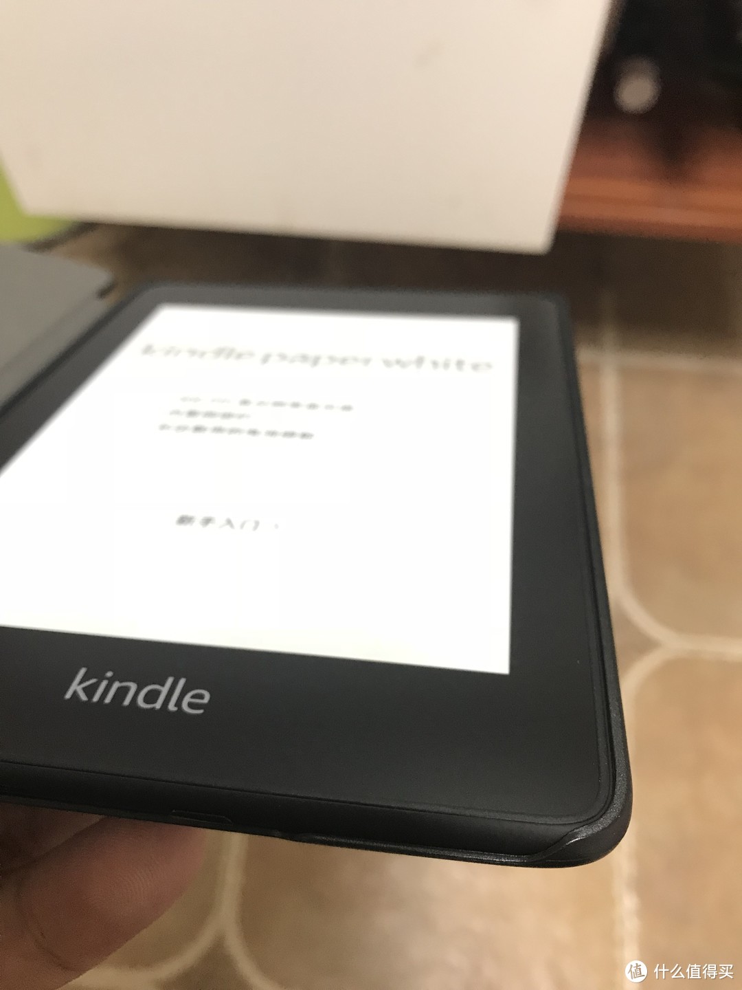 2018版kindle paperwhite开箱及简单使用