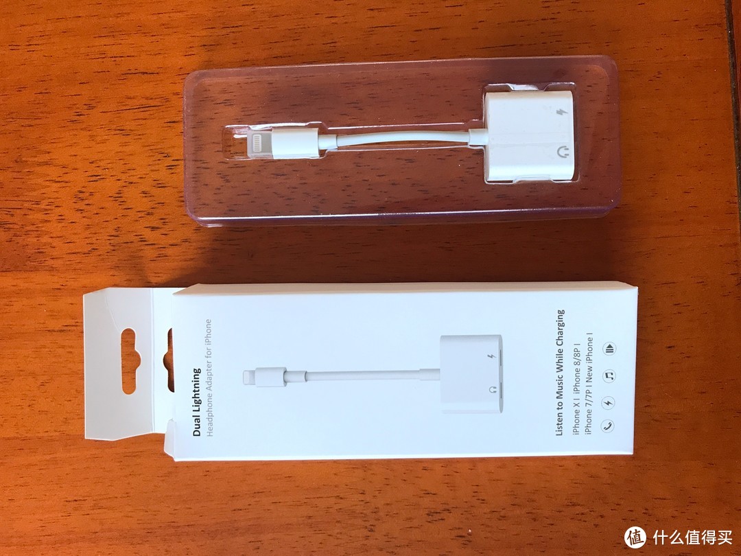 充电耳机两不误-都芝 iPhone 双Lightning口转接头 开箱简晒