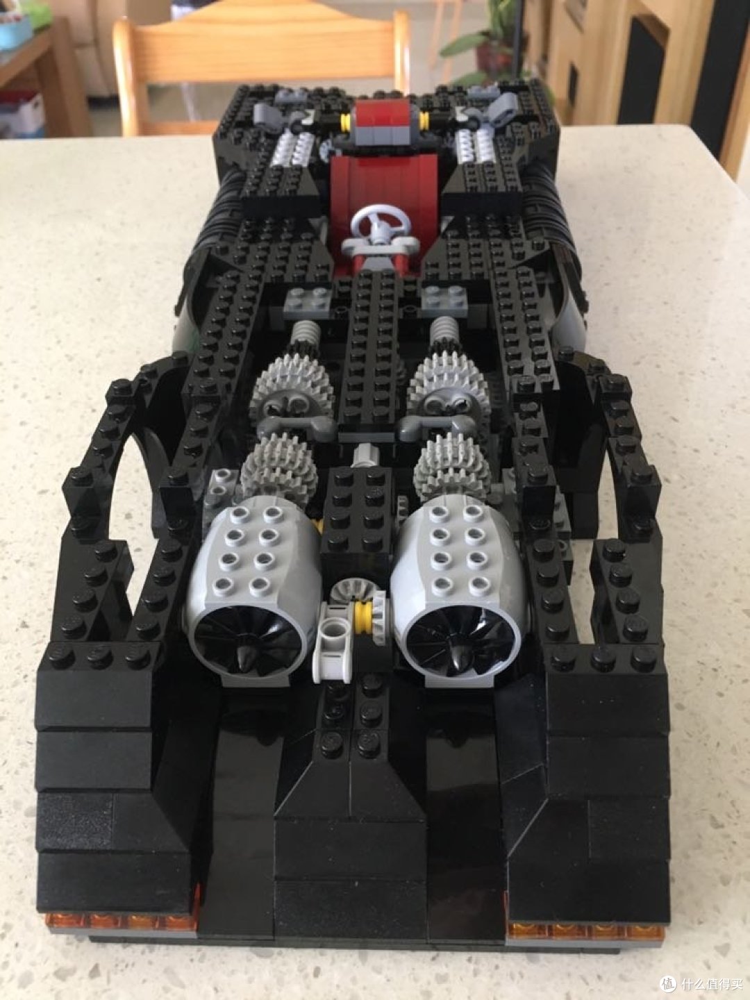 乐高lego篇一入坑乐高lego7784第一代蝙蝠车评测