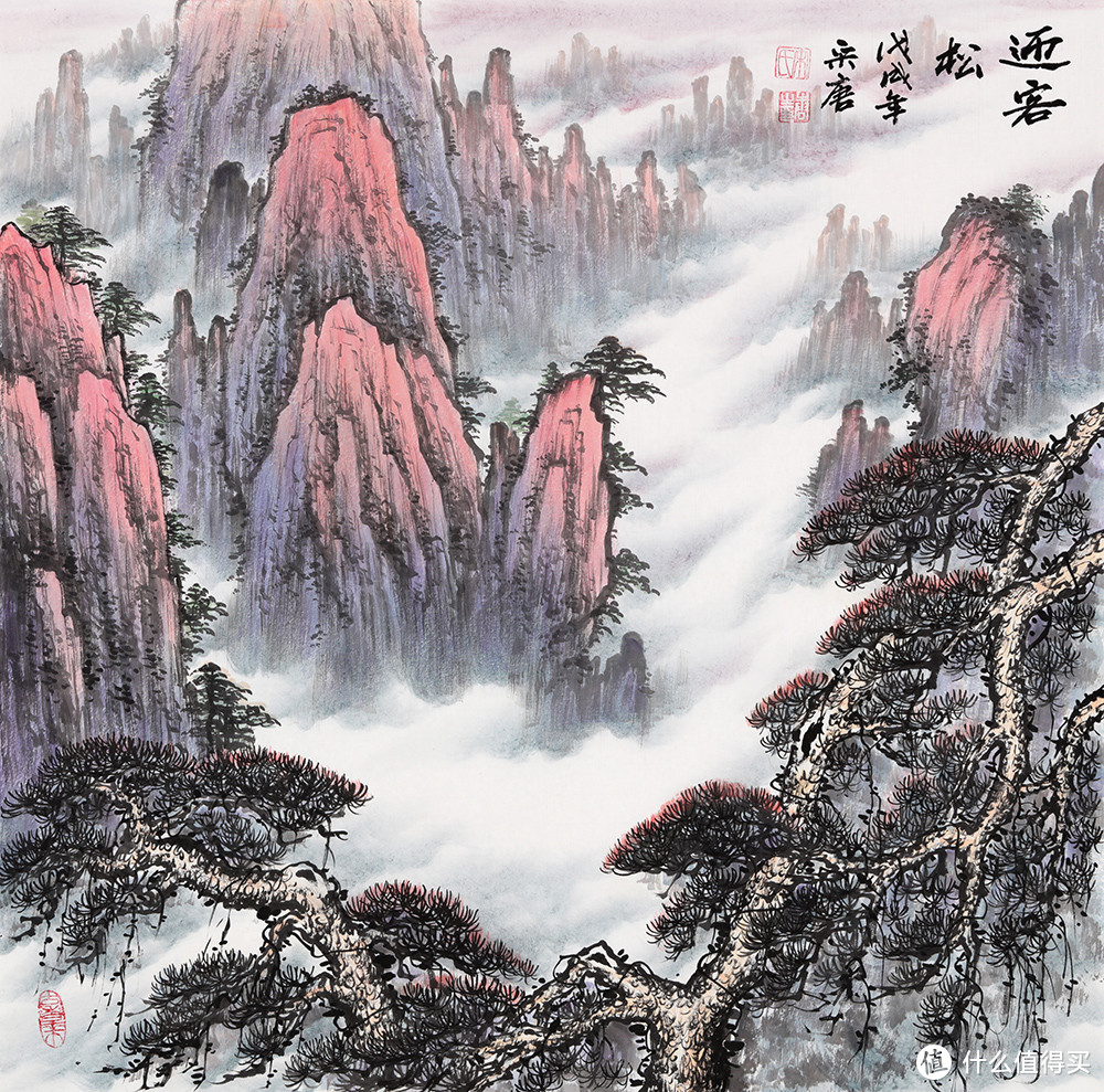 玄关字画挂什么好？精品国画山水秀丽艺术淡泊