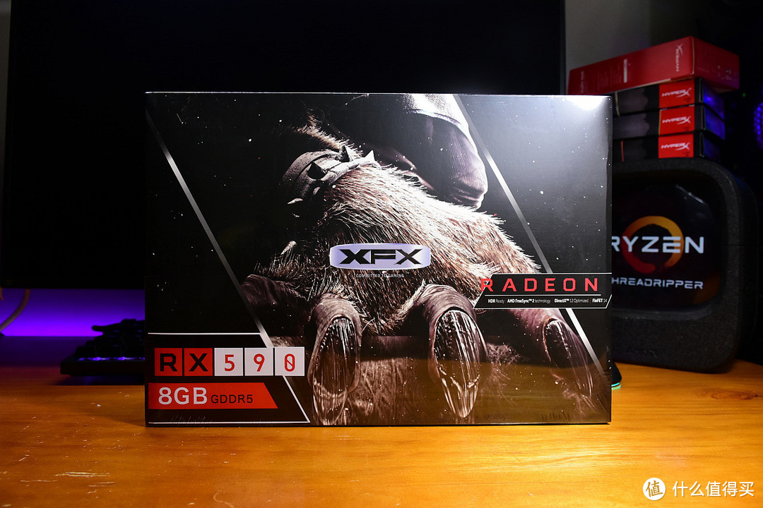 AMD叒上新了！XFX 讯景 RX590 8G 黑狼版开箱测试