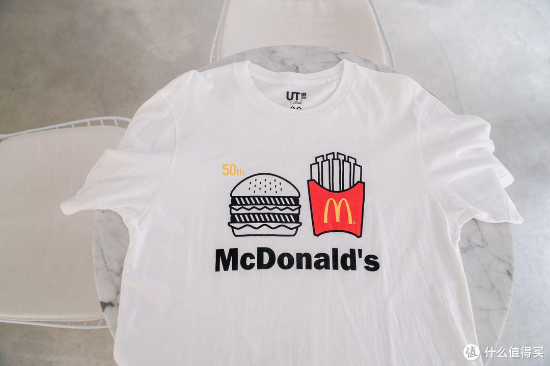麦当劳50周年纪念T恤