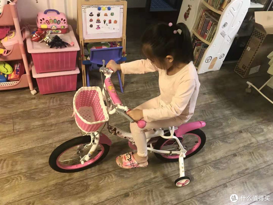 送给孩子的公主范儿自行车