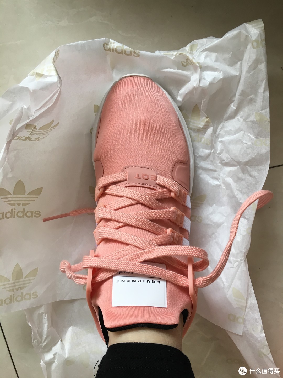 阿迪达斯adidas 三叶草 EQT SUPPORT ADV女鞋开箱晒单