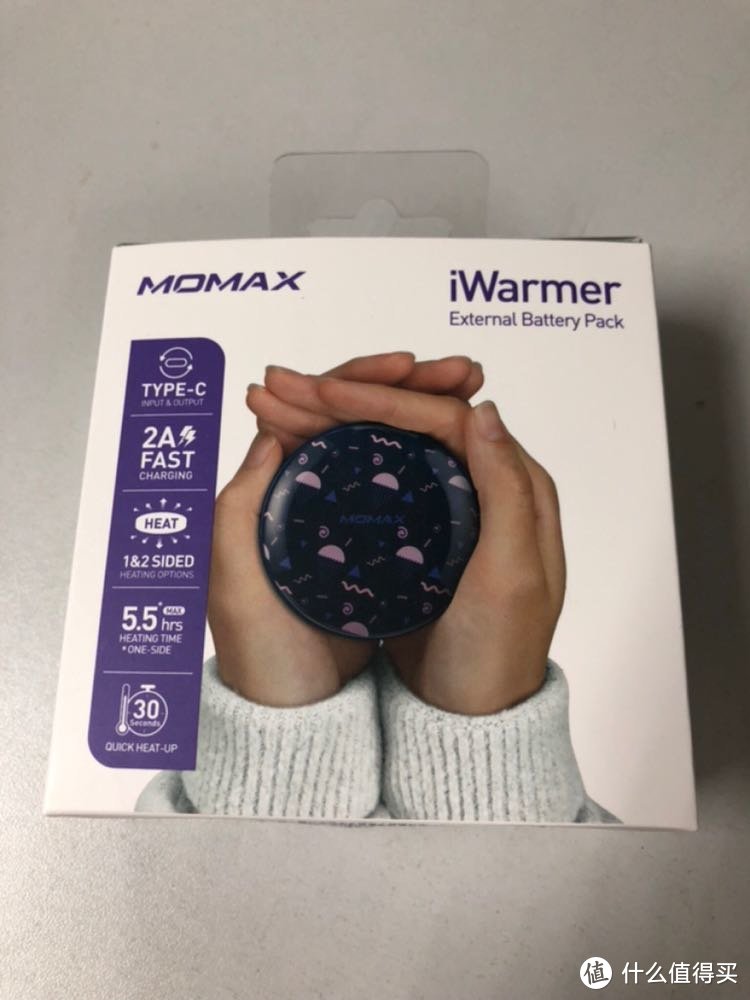 专属暖情人的小礼物 MOMAX iWarmer 移动电源暖手宝