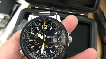 西铁城  nighthawk bj7006-56l 男士光动能腕表使用总结(机芯|品牌