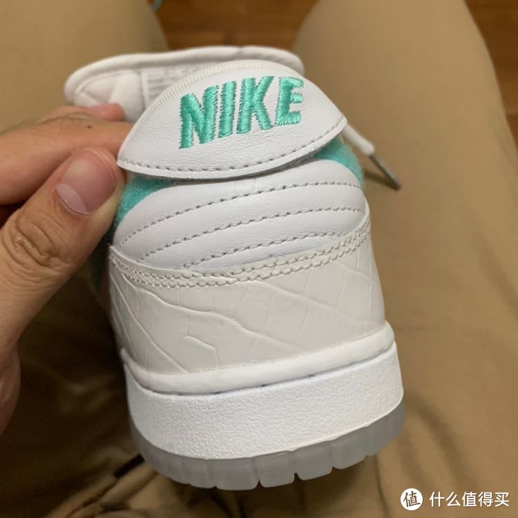 秋冬买了一双夏天的鞋dunk sb low钻石联名