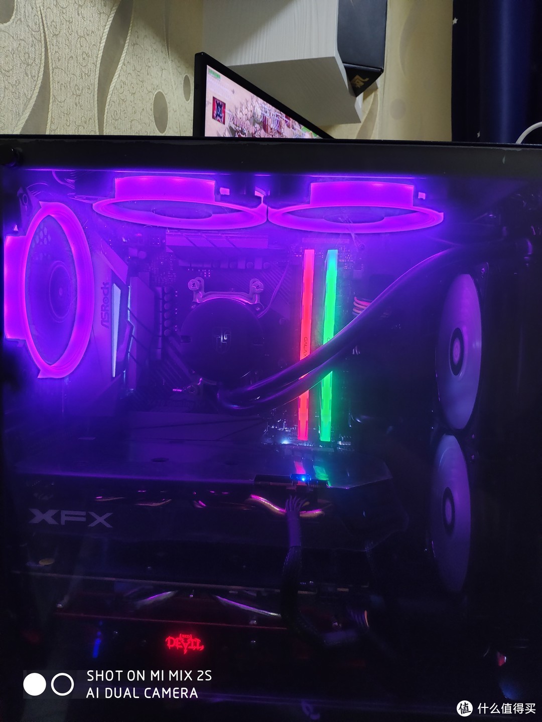 双十一PC菜鸟吃土装机——2700+X470+RX580×2