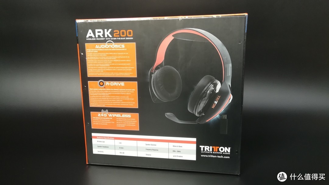 TRITTON ARK方舟200无线电竞耳机众测体验