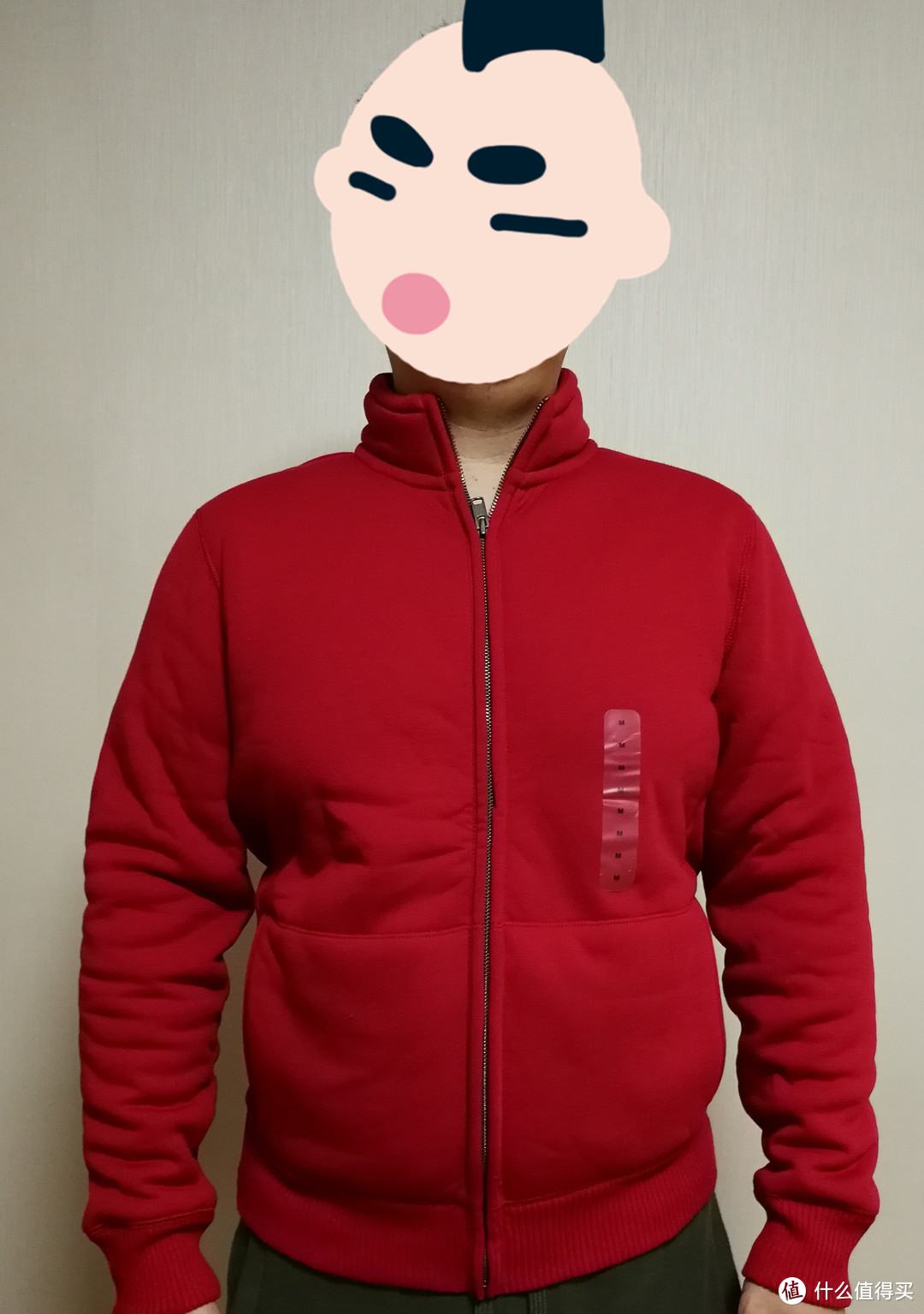 2018福袋：红色针织外套