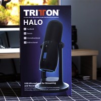 Tritton-HALO电容麦克风外观展示(显示屏|包装|颜色|线材)