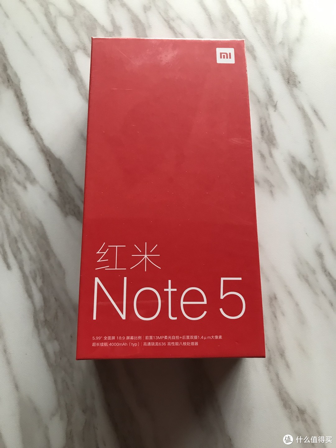 给老爸的双十一礼物——小米 红米Note5 全网通智能手机 6GB+128GB