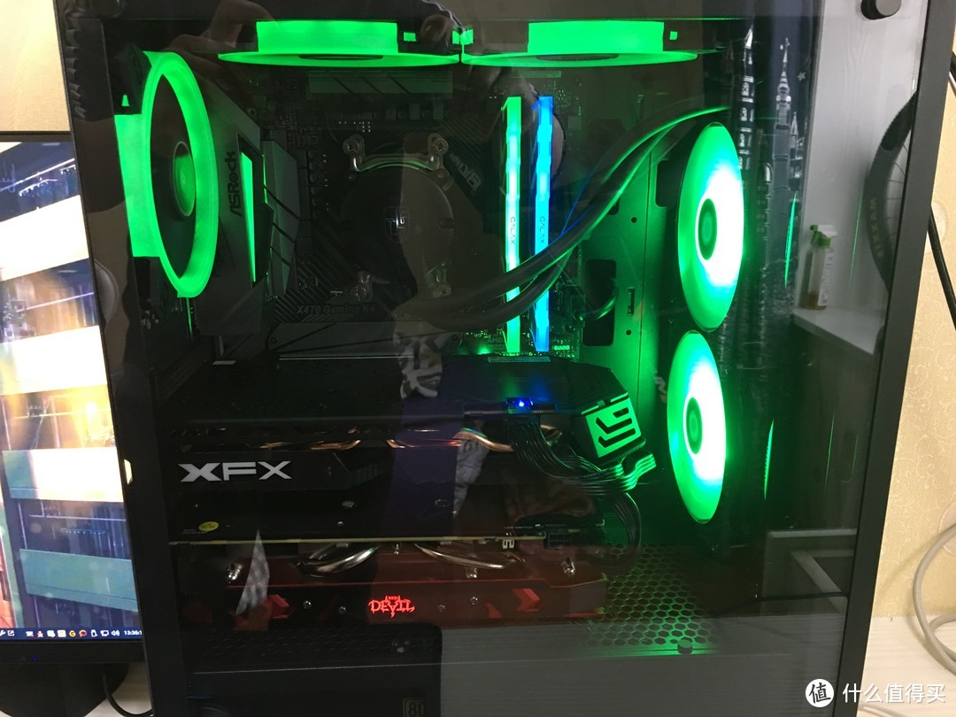 双十一PC菜鸟吃土装机：2700+X470+RX580×2——part2之实战篇