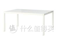 GLIVARP 格利瓦伸缩型餐桌，磨砂白色
