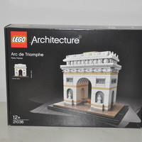 乐高 建筑系列 21036 Arc De Triomphe 凯旋门使用总结(系列|颗粒|体积)