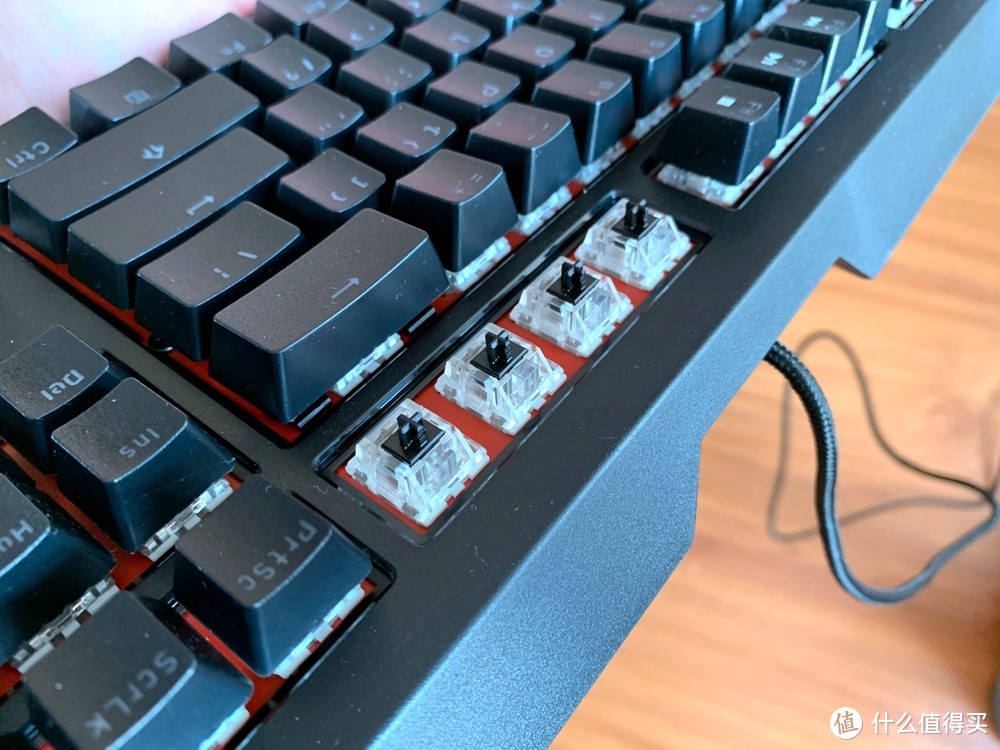 RAPOO 雷柏 V500L 黑轴升级版机械键盘 开箱简评