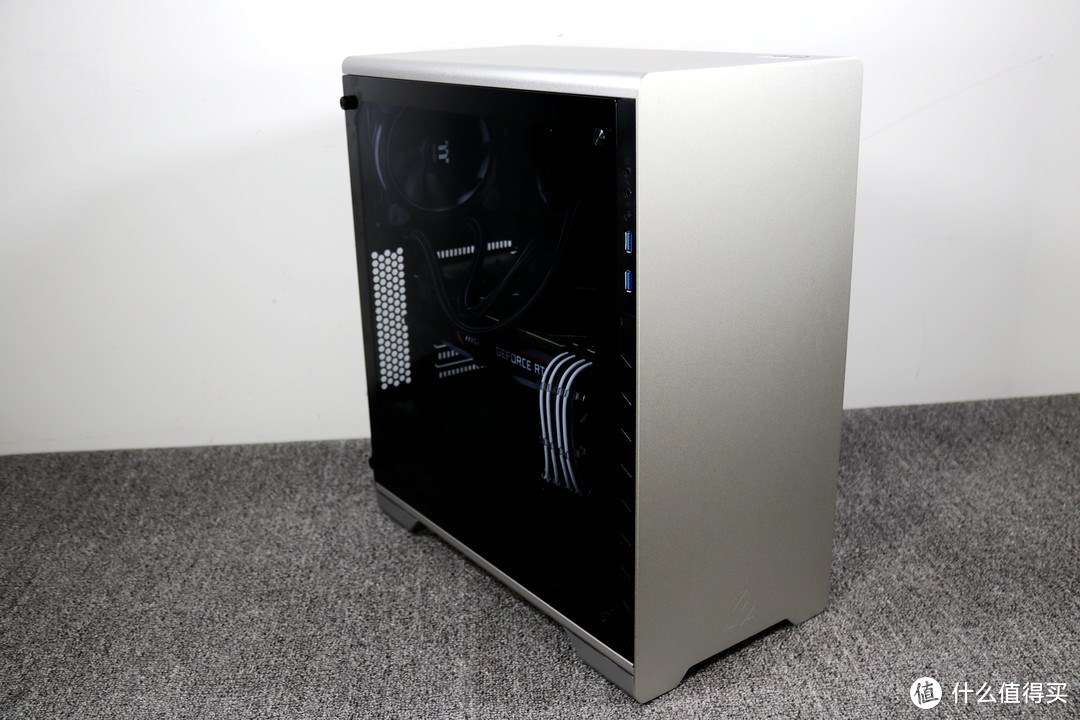 放置桌面的低调の铝，PHANTEKS MG 510装机评测