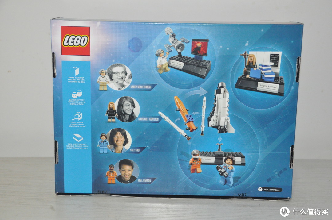 LEGO 乐高 Ideas 21312 WOMEN OF NASA 美国航天局的女英雄们