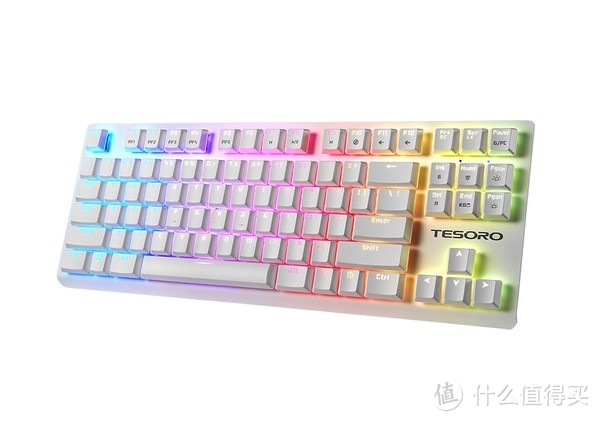 87键位、搭“迅敏轴”：TESORO 铁修罗 发布 GRAM Spectrum TKL“克龙剑” 机械键盘