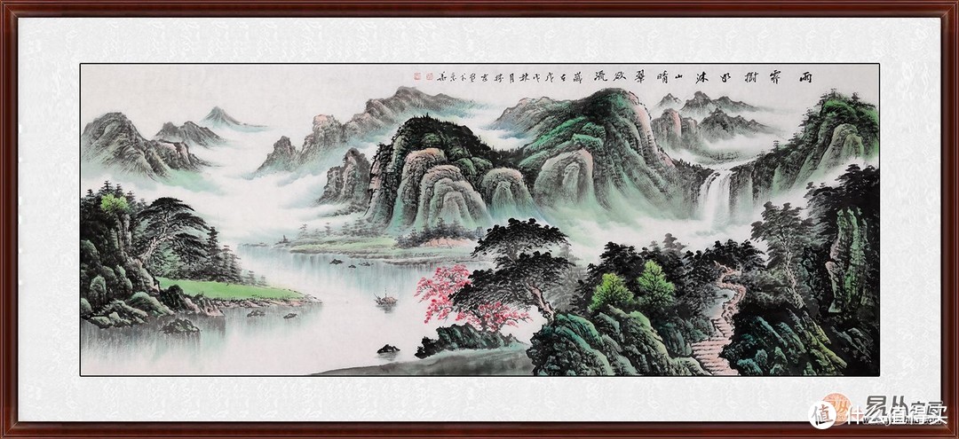 家里白墙挂什么装饰画?经典品位，唯国画山水