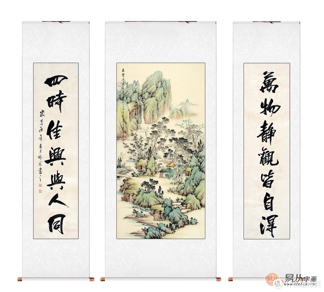 家里白墙挂什么装饰画?经典品位，唯国画山水