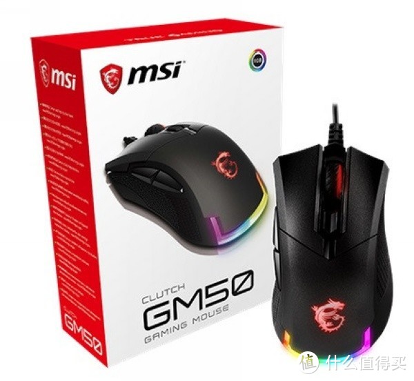针对电竞玩家：MSI 微星 发布 Clutch GM50 GAMING 鼠标 和 Vigor GK60 GAMING 机械键盘