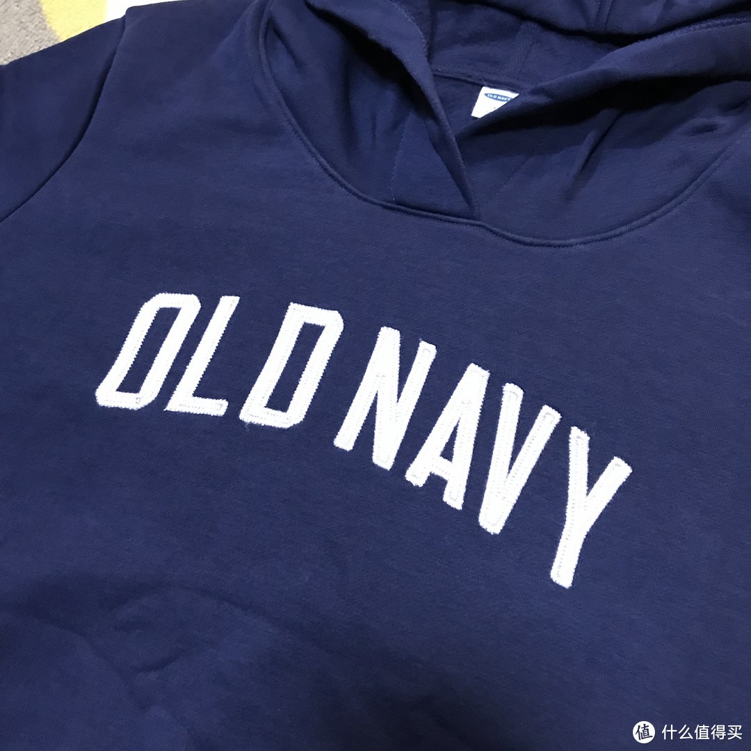 Old Navy徽标女式连帽卫衣