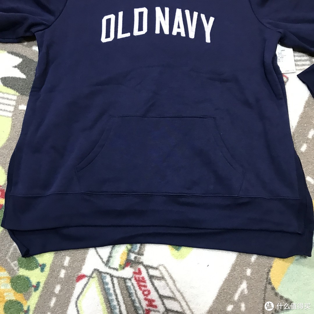 Old Navy徽标女式连帽卫衣