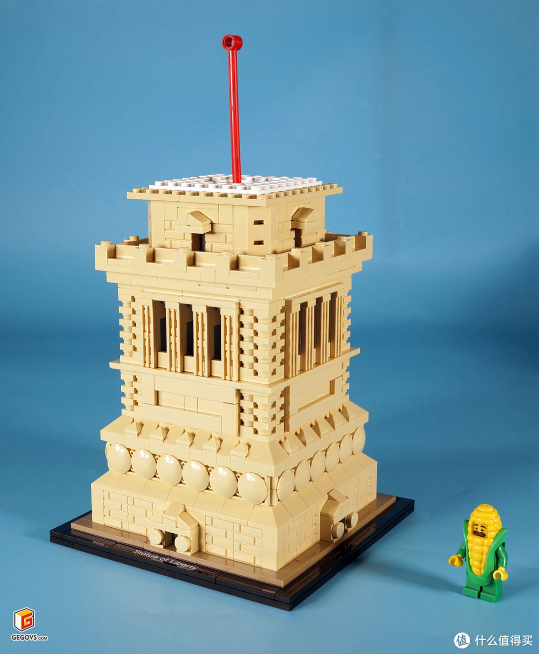 LEGO 21042 Statue of Liberty (自由女神像）开箱报告