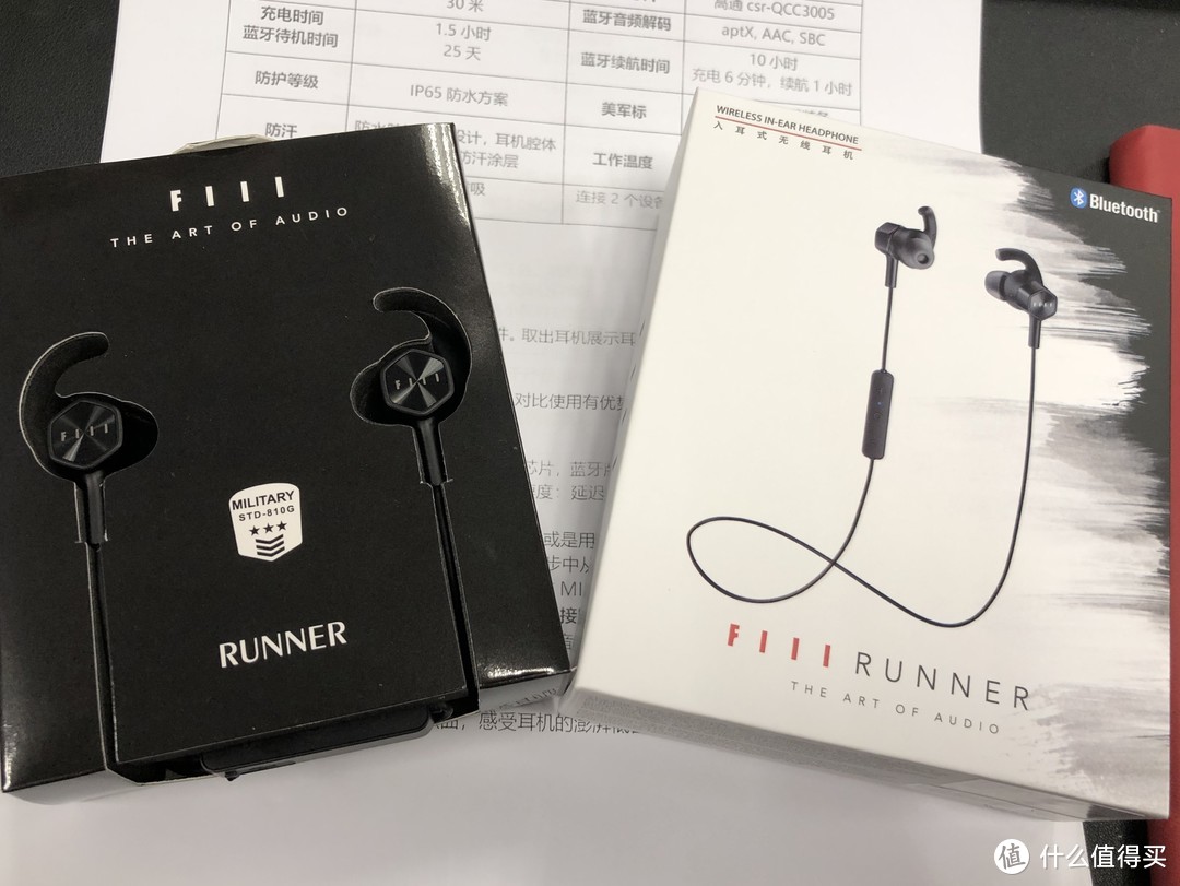 FIIL Runner 美国MIL-STD-810G标准的跑步耳机
