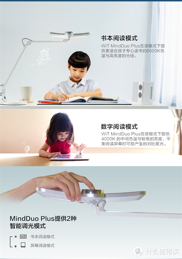 妈妈再也不用担心我坐姿不端正了：明基WiT MindDuo Plus儿童智能台灯使用体验