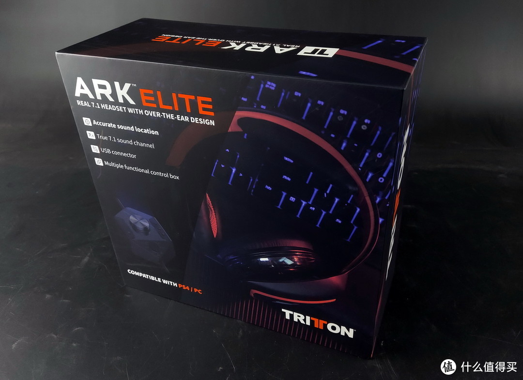 真实物理7.1声道 TRITTON ARK ELITE上耳把玩