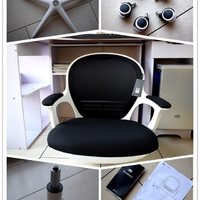 黑白调 HDNY145 蛋壳电脑椅使用总结(部件|坐垫|操作|设计)