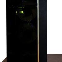 玄冰55RGB炫彩版主板外观展示(电源罩|风扇|前置面板)